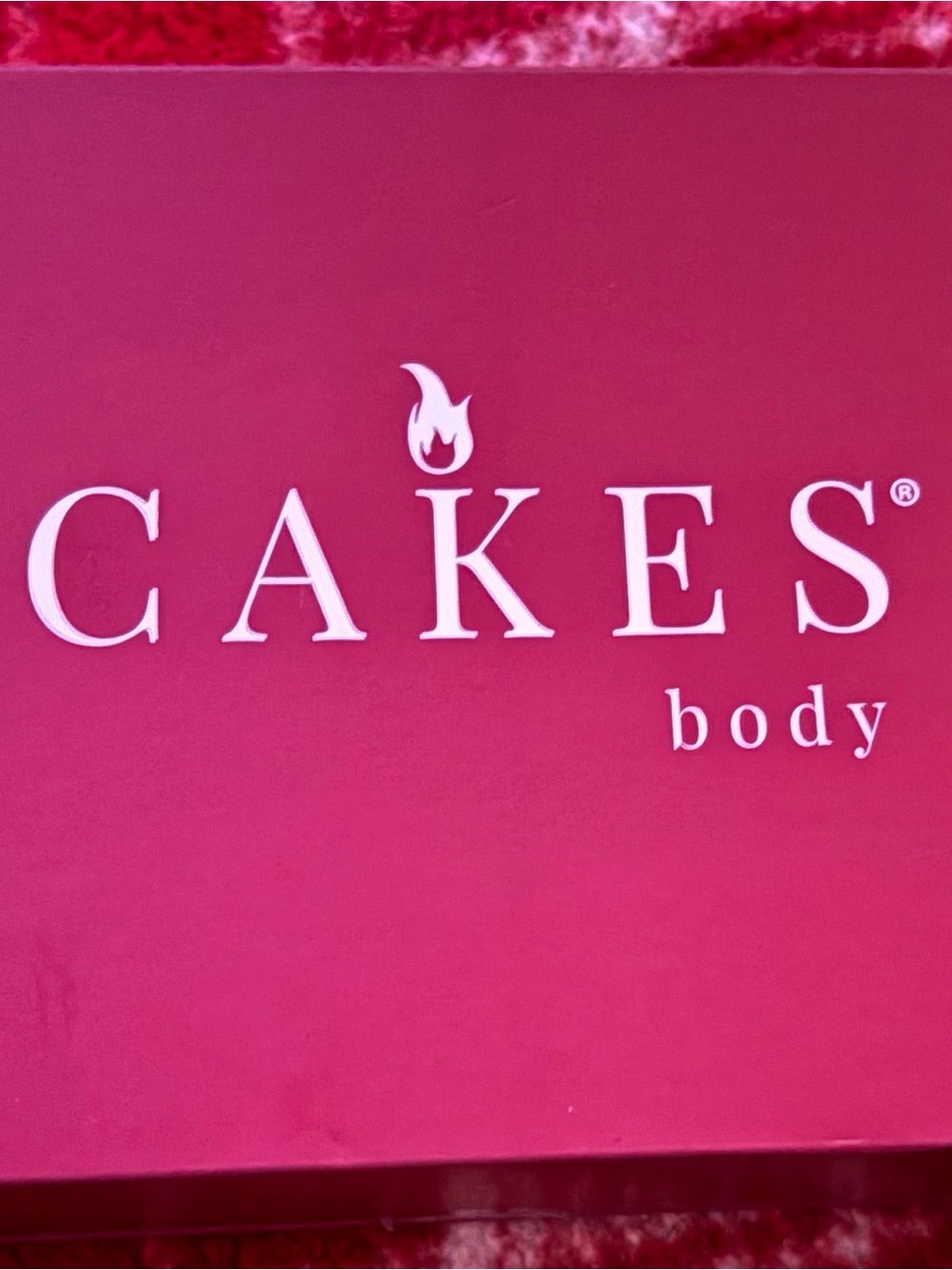 Cakes Body Women's Intimates Box - Hot Pink